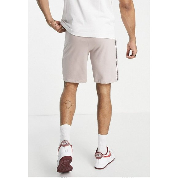 NEW Tommy Hilfiger Men's French Terry Shorts Color - Beige  Pants - Picture 2 of 4